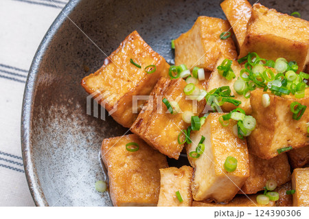 厚揚げの照り焼き 124390306