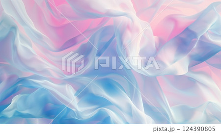 A seamless blend of white, blue, and pink hues creates a serene, harmonious, and soothing visual effect. A seamless blend of white, blue, and pink hues creates a serene, harmonious, and soothing visual effect. 124390805
