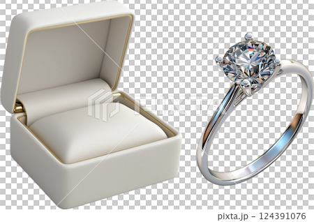 gold ring with diamond isolated gold ring with diamond isolated 124391076