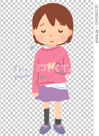 Badly dressed children, neglect, abuse, hunger 124392135