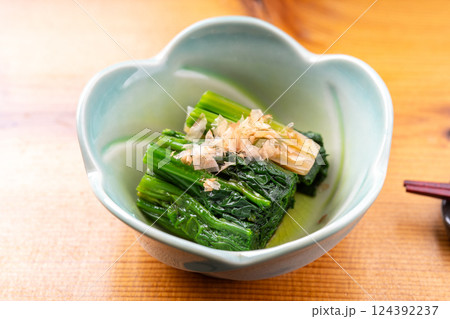 ほうれん草のおひたし 124392237