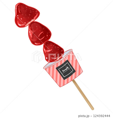 フルーツタンフル　いちご トレー付き 124392444