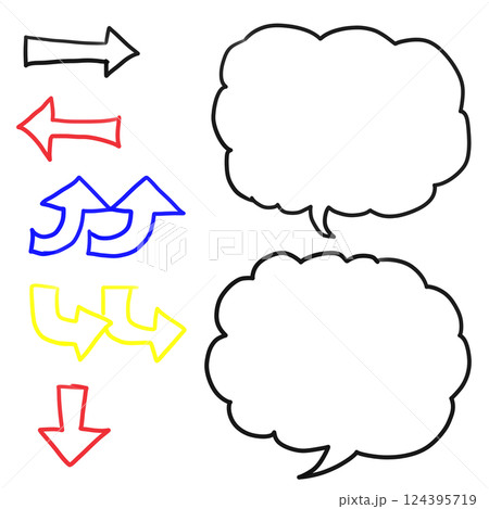 吹き出し 吹き出し 124395719