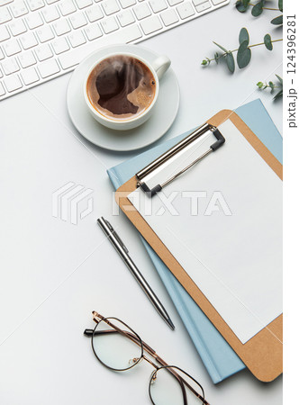 Stylish workspace is waiting for starting working day 124396281