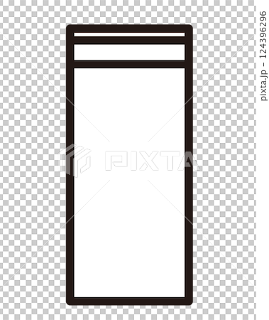 Simple tumbler illustration 124396296