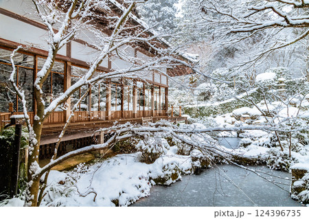 京都大原 雪の三千院 聚碧園 京都大原 雪の三千院 聚碧園 124396735