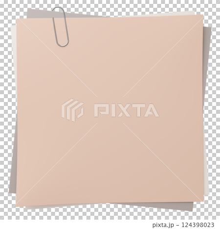 3D background material_paper and clips 124398023