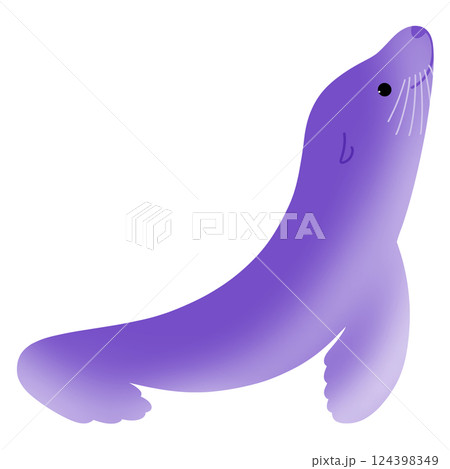 かわいいアシカ 124398349