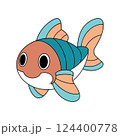 Illustration of Cartoon Animal Clipart Design 124400778