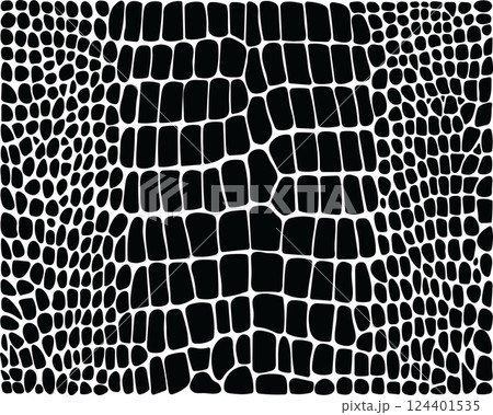 Seamless pattern of alligator leather on a white background Seamless pattern of alligator leather on a white background 124401535
