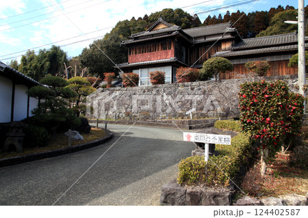 熊本県　豊前街道南関御茶屋跡周辺の町並み 124402587