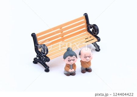 老夫婦・認知症のイメージ 124404422