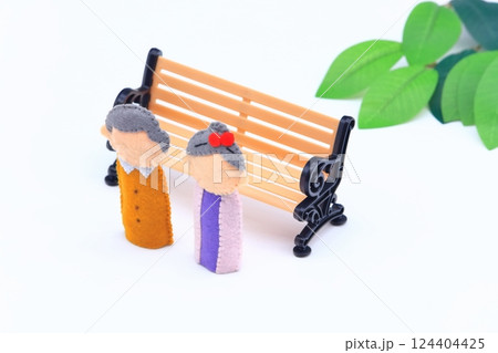 老夫婦・認知症のイメージ 124404425