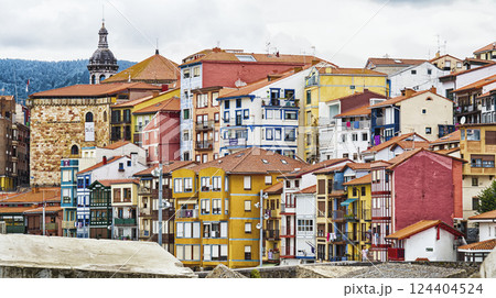 Typical Architecture, Old Town, Bermeo, Spain Typical Architecture, Old Town, Bermeo, Spain 124404524