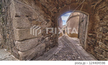 Street Scene, Caceres, Spain 124404596