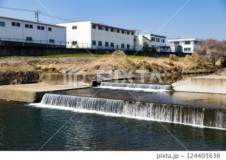 あきる野市 平井川の堰 あきる野市 平井川の堰 124405636
