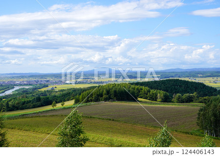 戸外炉峠から見る空知平野 戸外炉峠から見る空知平野 124406143