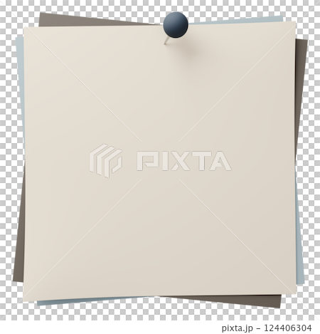 3D background material_thumbtack_paper_colorful 124406304