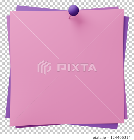 3D background material_thumbtack_paper_purple 3D background material_thumbtack_paper_purple 124406314