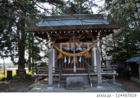埼玉県深谷市岡の当後白鬚神社の末社 埼玉県深谷市岡の当後白鬚神社の末社 124407029