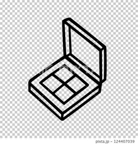 Simple cosmetics illustration material 124407039