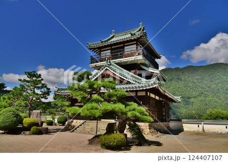 飛騨　神岡城　天守　江馬氏　斜め 124407107