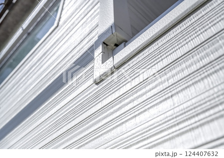 戸建て家屋の外壁修繕工事　外壁　外張り断熱リフォーム 124407632