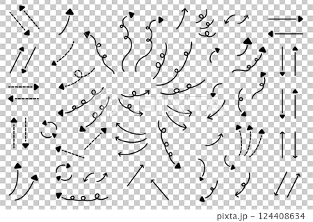 Cute arrow set variations 124408634