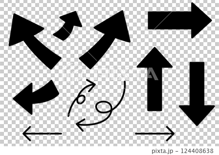 矢印セット 124408638