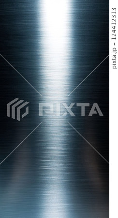 金属表面の光沢が印象的な質感のストリップ 金属表面の光沢が印象的な質感のストリップ 124412313