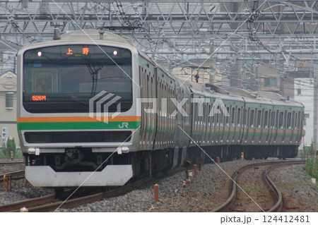 ［JU］宇都宮線E231系電車（ホーム検知装置付の試験車両） 124412481