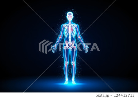 Digital representation of human body 124412713