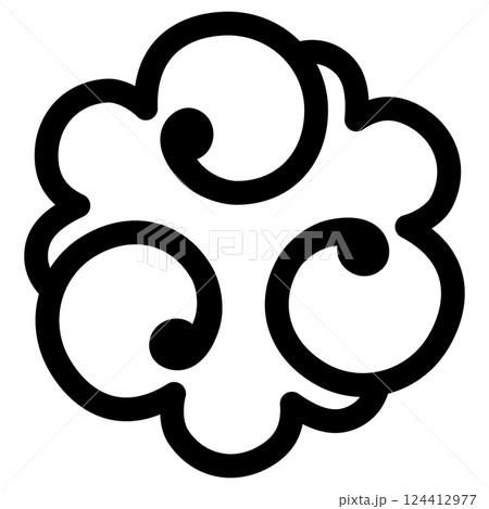 家紋です。蕨蔓丸といいます。 家紋です。蕨蔓丸といいます。 124412977