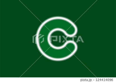 Official flag of Kumamoto. City in Japan. Glow effect concept 124414096