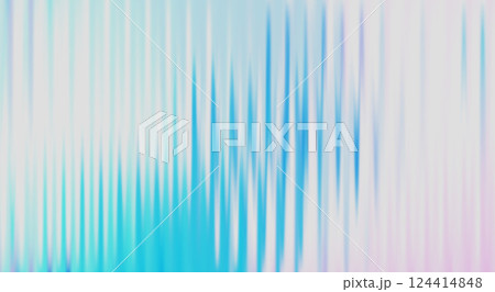 Vector Blurred holographic gradient background. Ribbed glass texture. 124414848