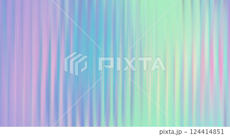 Vector Blurred holographic gradient background. Ribbed glass texture. 124414851