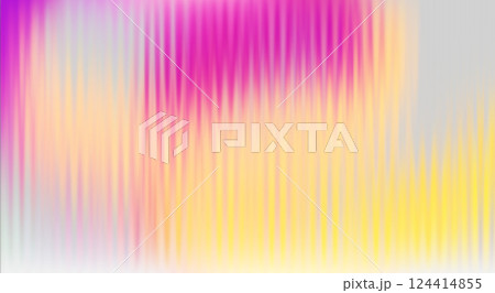 Vector Blurred holographic gradient background. Ribbed glass texture. 124414855