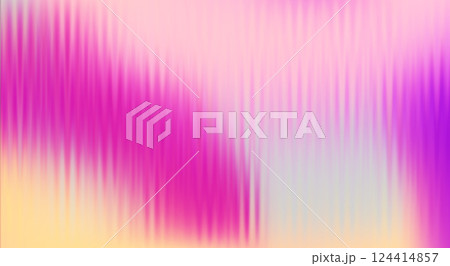 Vector Blurred holographic gradient background. Ribbed glass texture. 124414857