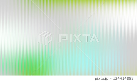 Vector Blurred holographic gradient background. Ribbed glass texture. 124414885