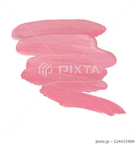 Paint pink sketch track watercolor art border isolated on the white background photo Paint pink sketch track watercolor art border isolated on the white background photo 124415906