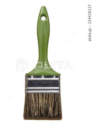 Brush for painting craft instrument isolated on the white background Brush for painting craft instrument isolated on the white background 124416117