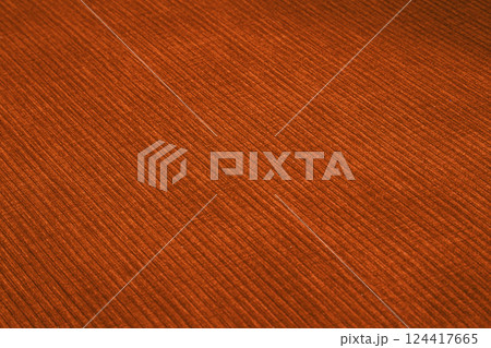 Textured corduroy furniture fabric in orange colors Textured corduroy furniture fabric in orange colors 124417665