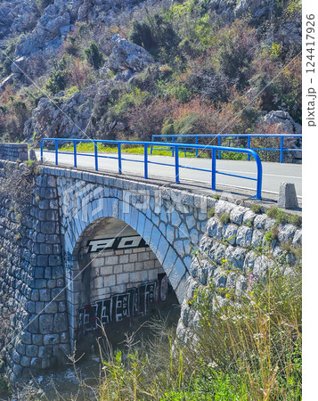 Sopot Waterfall – A Seasonal Karst Phenomenon Near Risan, Montenegro Sopot Waterfall – A Seasonal Karst Phenomenon Near Risan, Montenegro 124417926