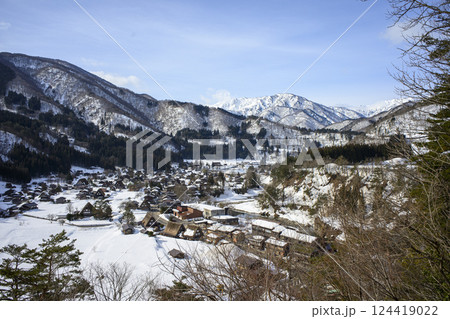 冬の白川郷 冬の白川郷 124419022