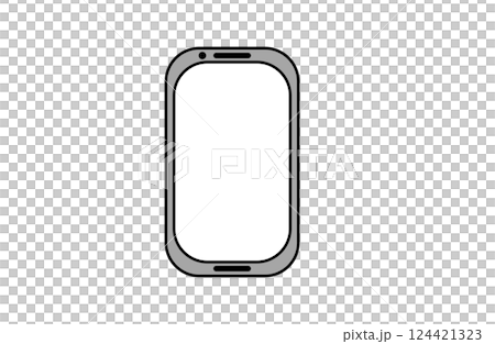 簡單的智慧型手機圖 124421323