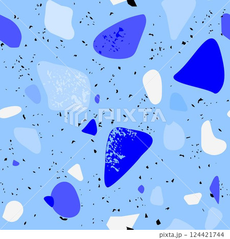 Abstract seamless irregular pattern imitation of a stone surface 124421744