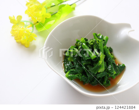 菜の花の辛し和え 菜の花の辛し和え 124421884