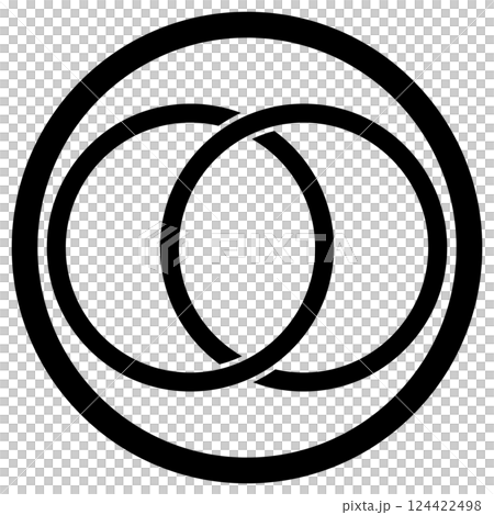 家紋です。細輪に違い金輪と言います。 124422498