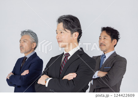 ミドルエイジ男性ビジネスパーソン 124422609