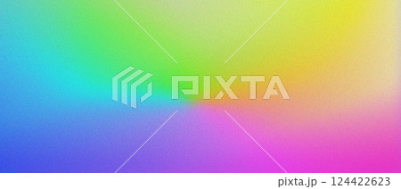 Vibrant colorful abstract grainy gradient background Rainbow yellow pink purple blue turquoise green blurred colors with noise grain effect pattern texture Iridescent horizontal banner header design Vibrant colorful abstract grainy gradient background Rainbow yellow pink purple blue turquoise green blurred colors with noise grain effect pattern texture Iridescent horizontal banner header design 124422623